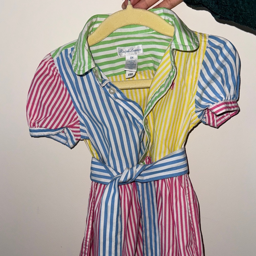 Ralph Lauren Multicolor Striped Dress